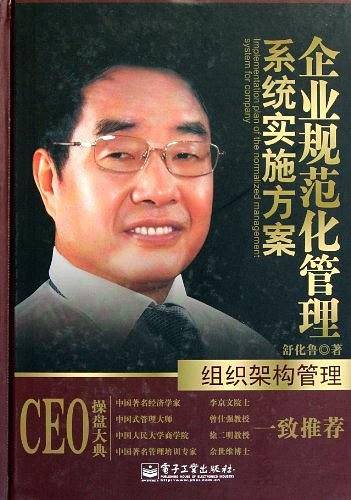 企业规范化管理系统实施方案-组织架构管理
