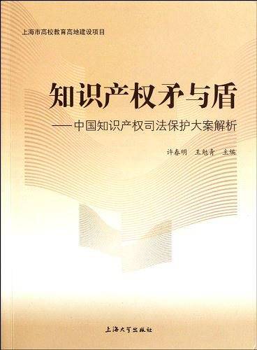 知识产权矛与盾——中国知识产权司法保护大案解析